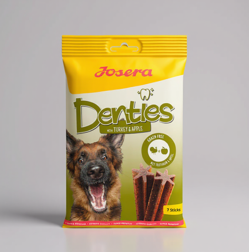 Josera Denties com Peru e Maça 180gr